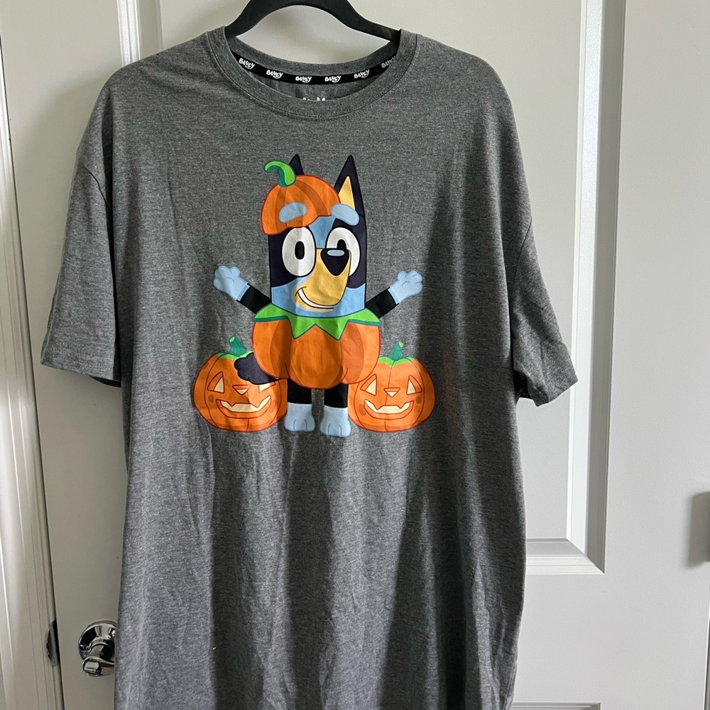 Bluey Halloween Themed Short Sleeve Tee
